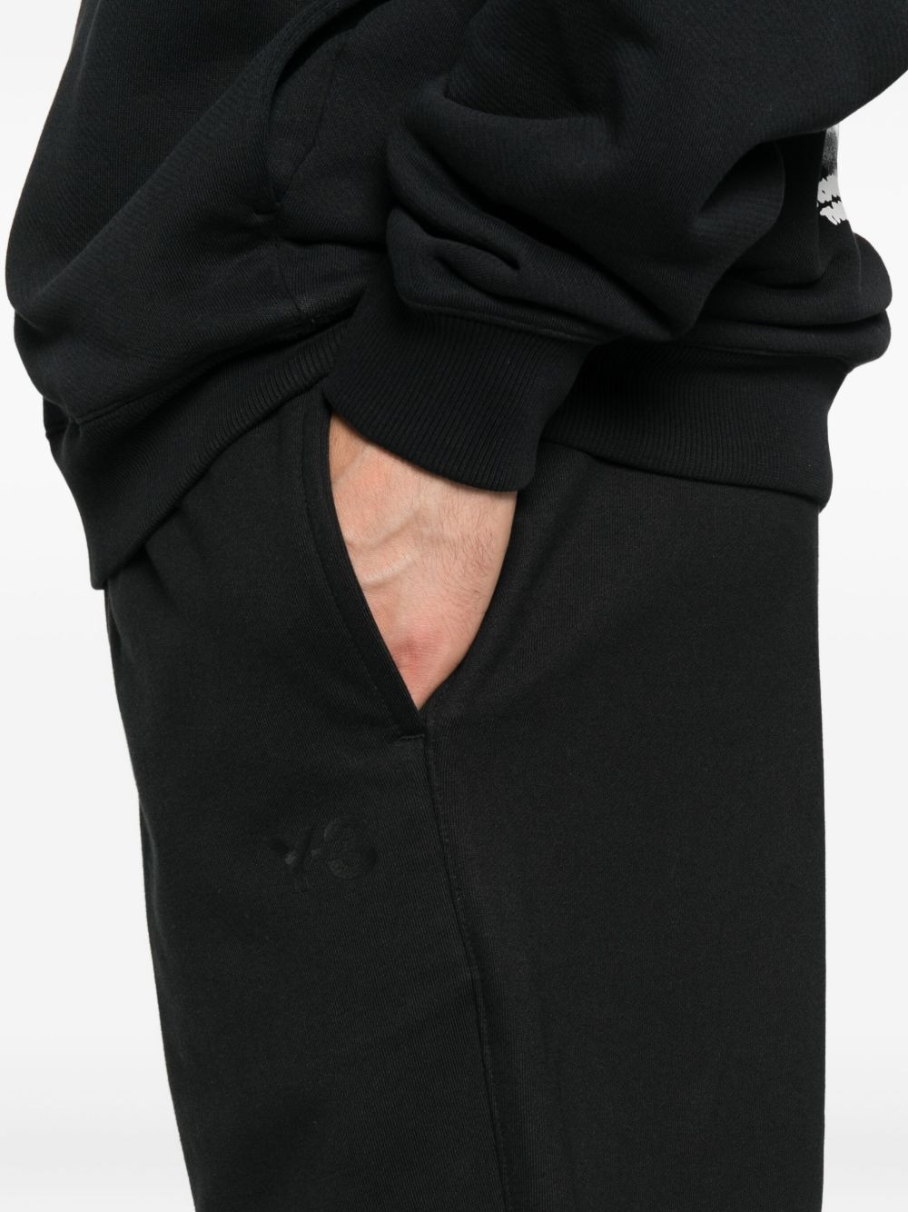 elasticated-cuff track pants - 5