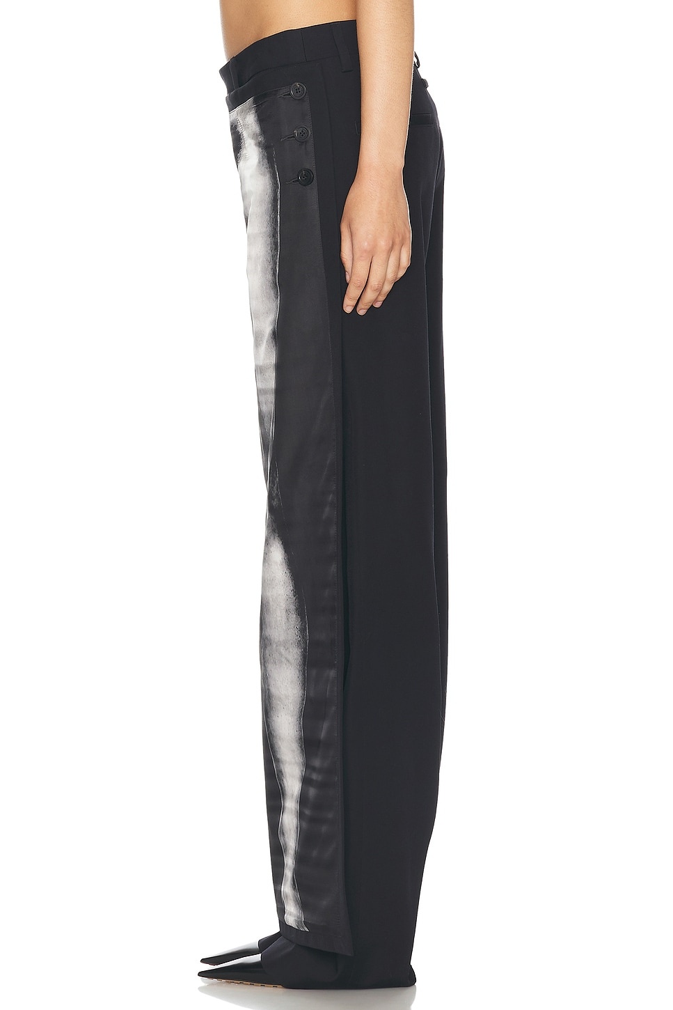 Body Mariniere Wool Printed Pant - 3