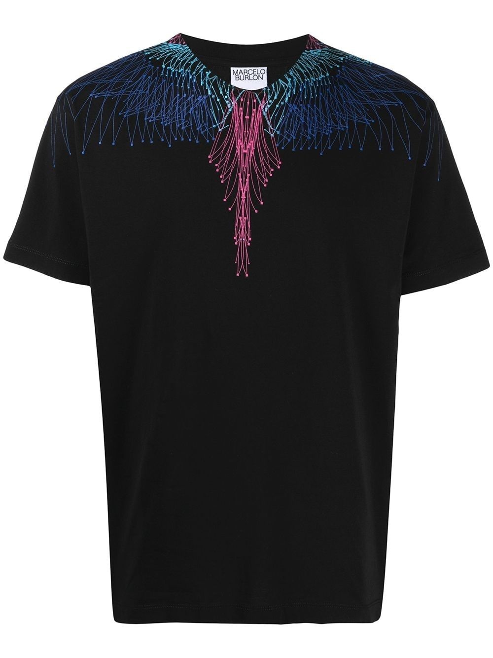 Bezier Wings printed T-shirt - 1