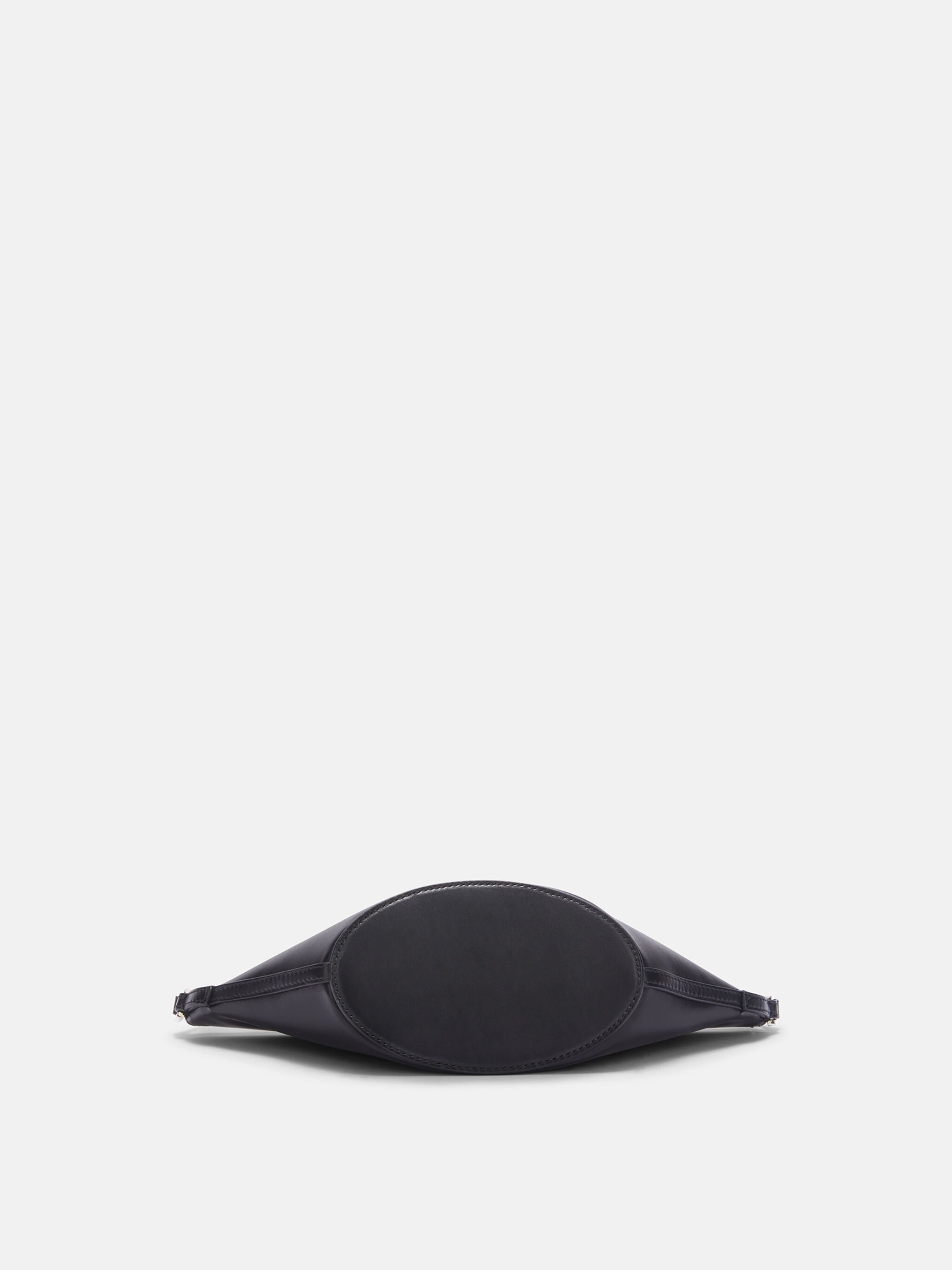 ''PICCOLA'' BLACK SHOULDER BAG - 5
