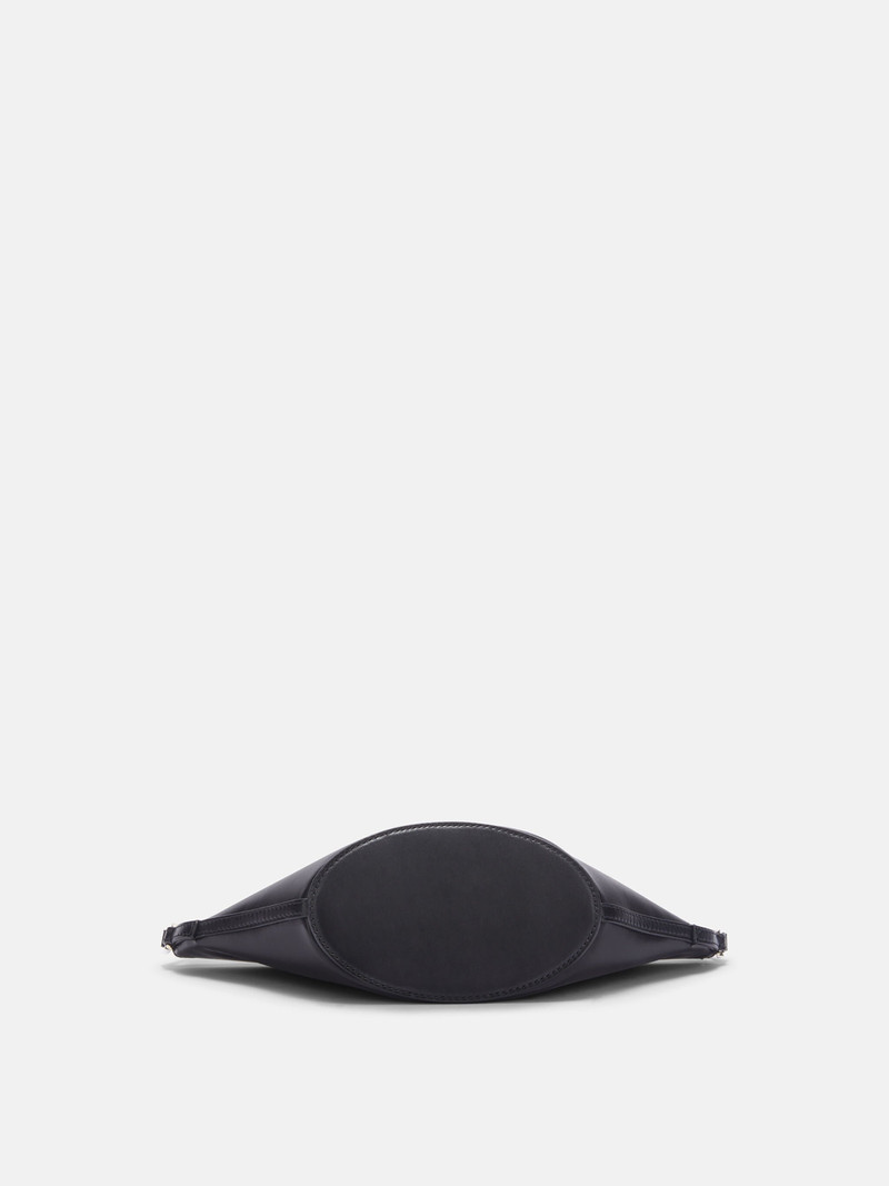 THE ATTICO ''PICCOLA'' BLACK SHOULDER BAG outlook