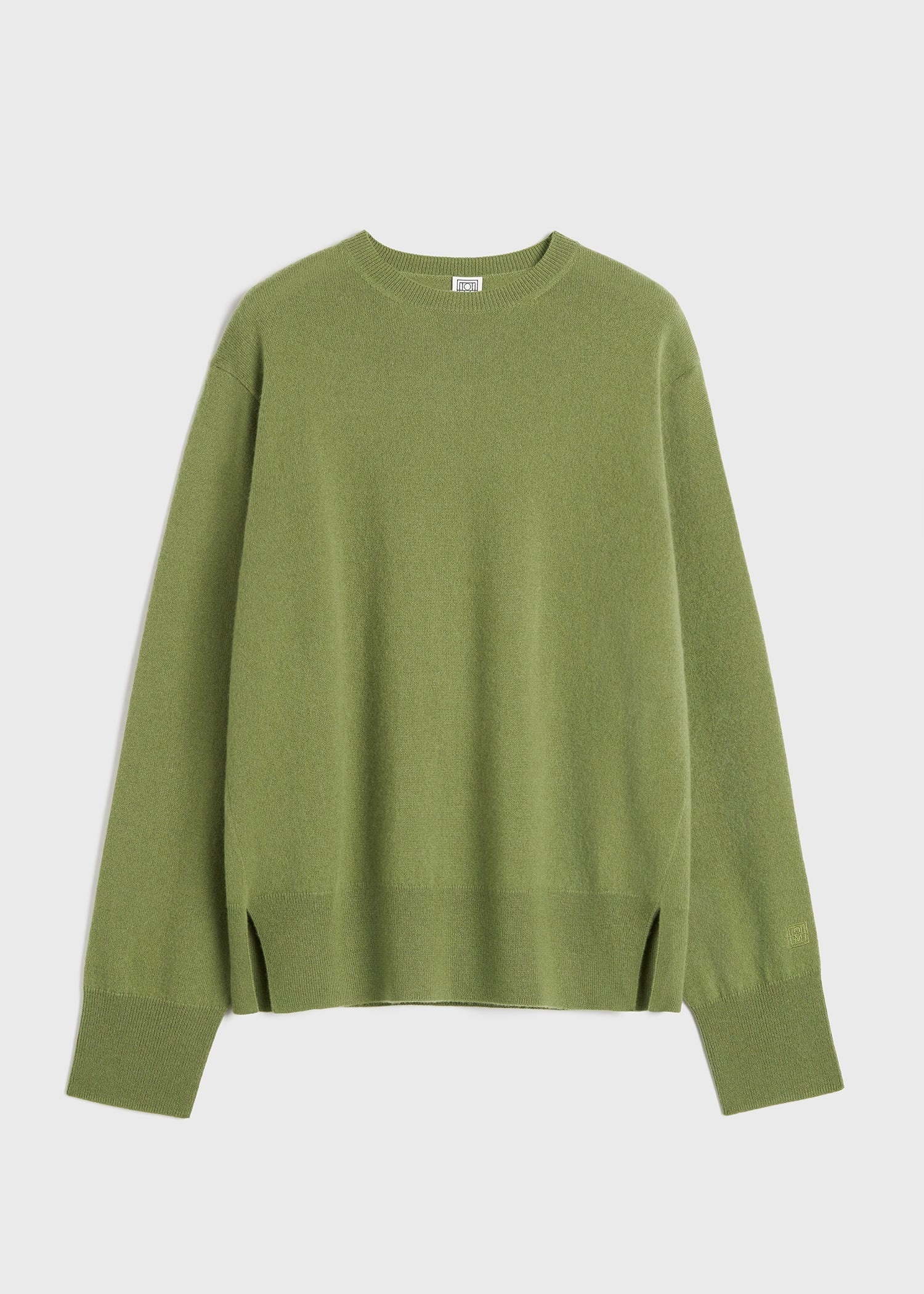 Crew-neck cashmere knit laurel - 1