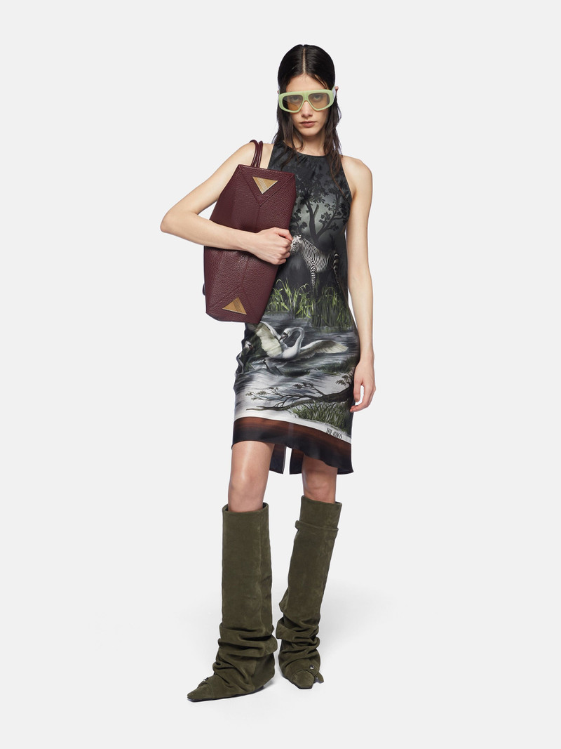 THE ATTICO SMOKE MINI DRESS outlook