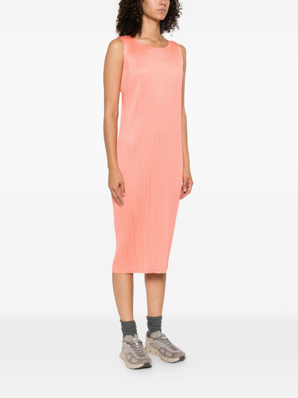 pleated midi dress - 3