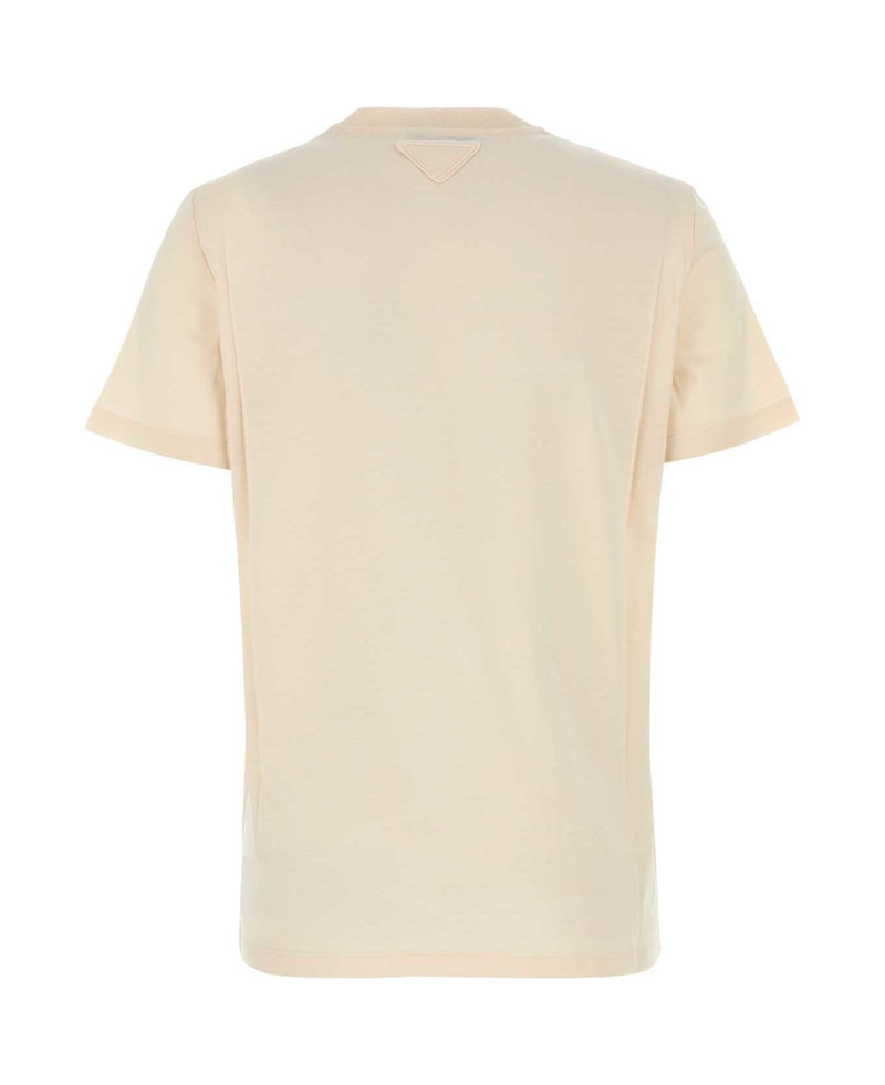 Prada Sand Cotton T-shirt outlook