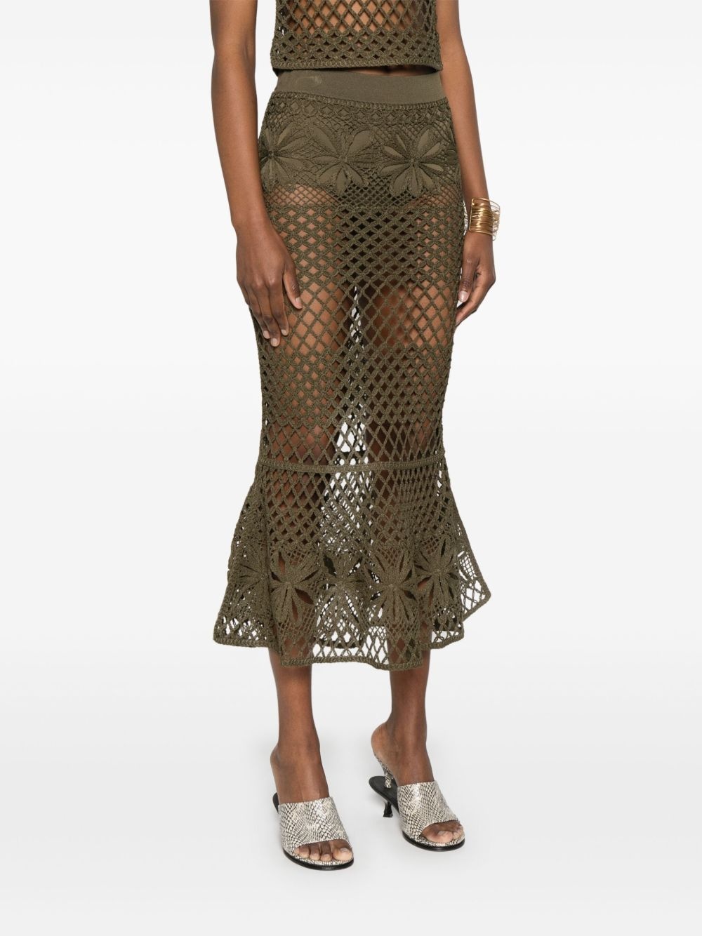 crochet midi skirt - 3