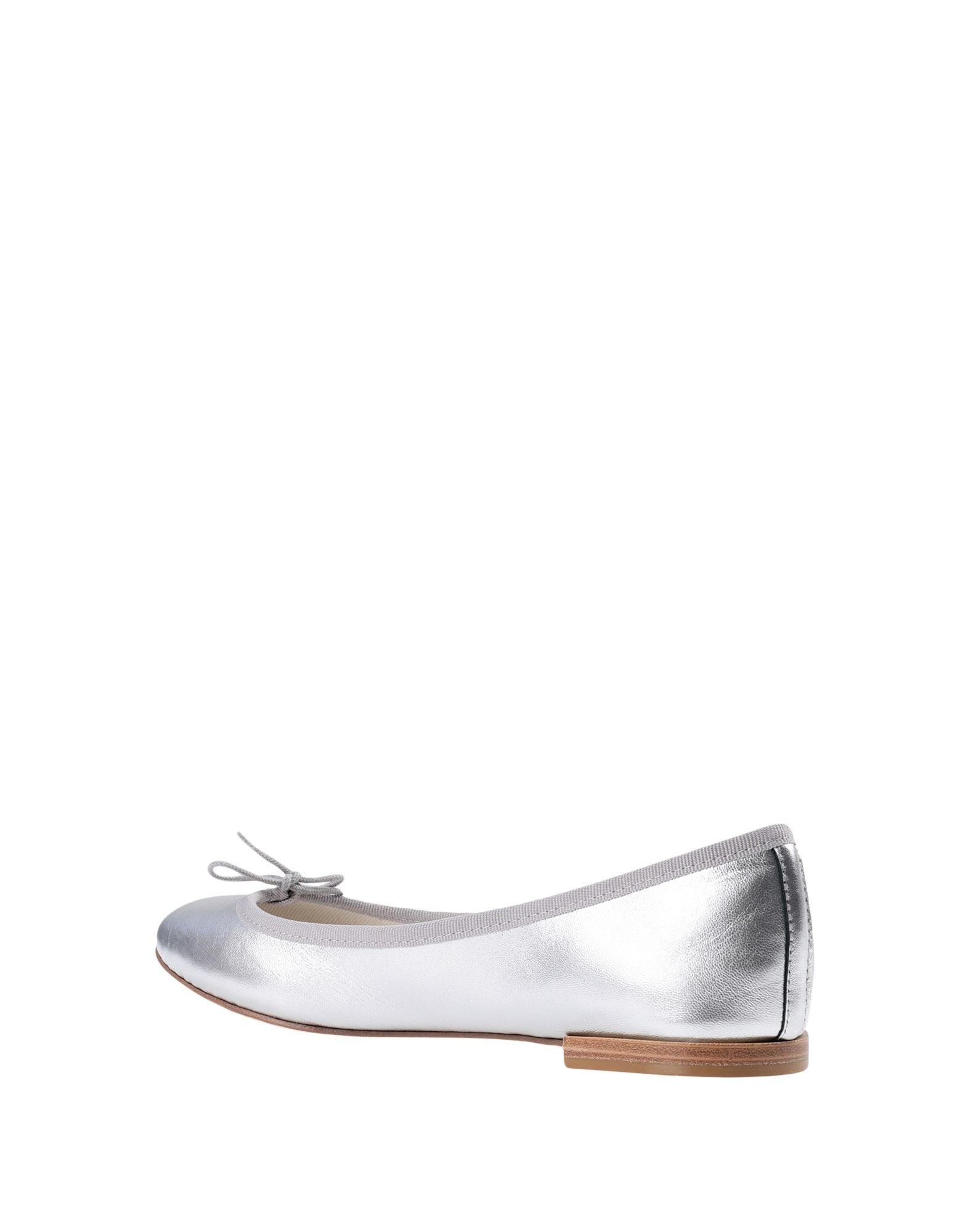 Silver Women's Ballet Flats - 3