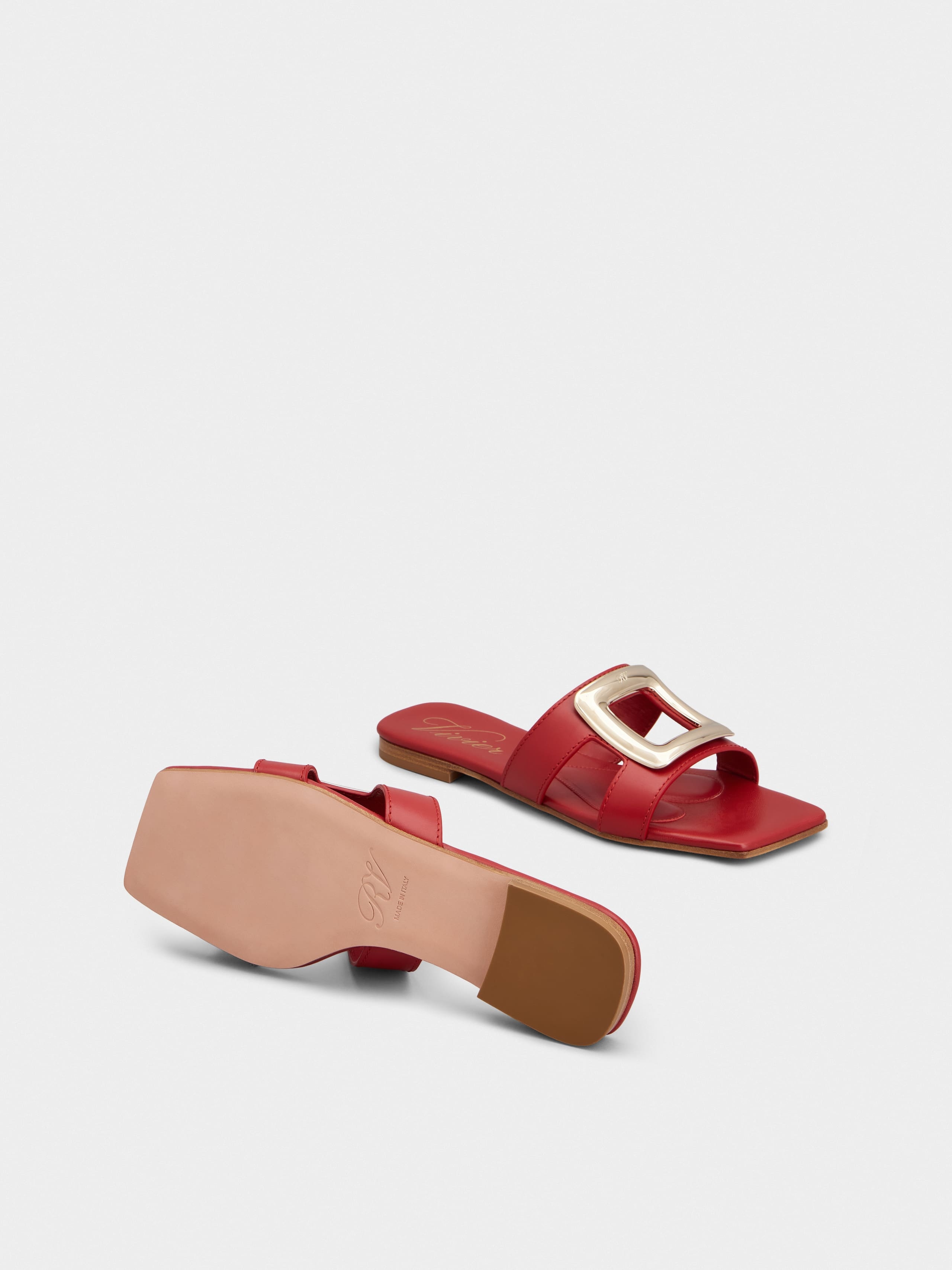 Viv' by the Sea Mules in leather - 5