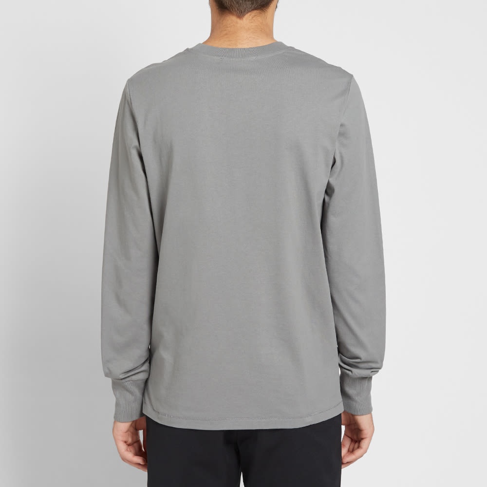 Helmut Lang Long Sleeve Embroidered Logo Tee - 6