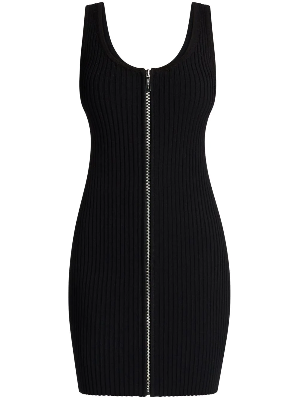 ribbed mini dress - 1