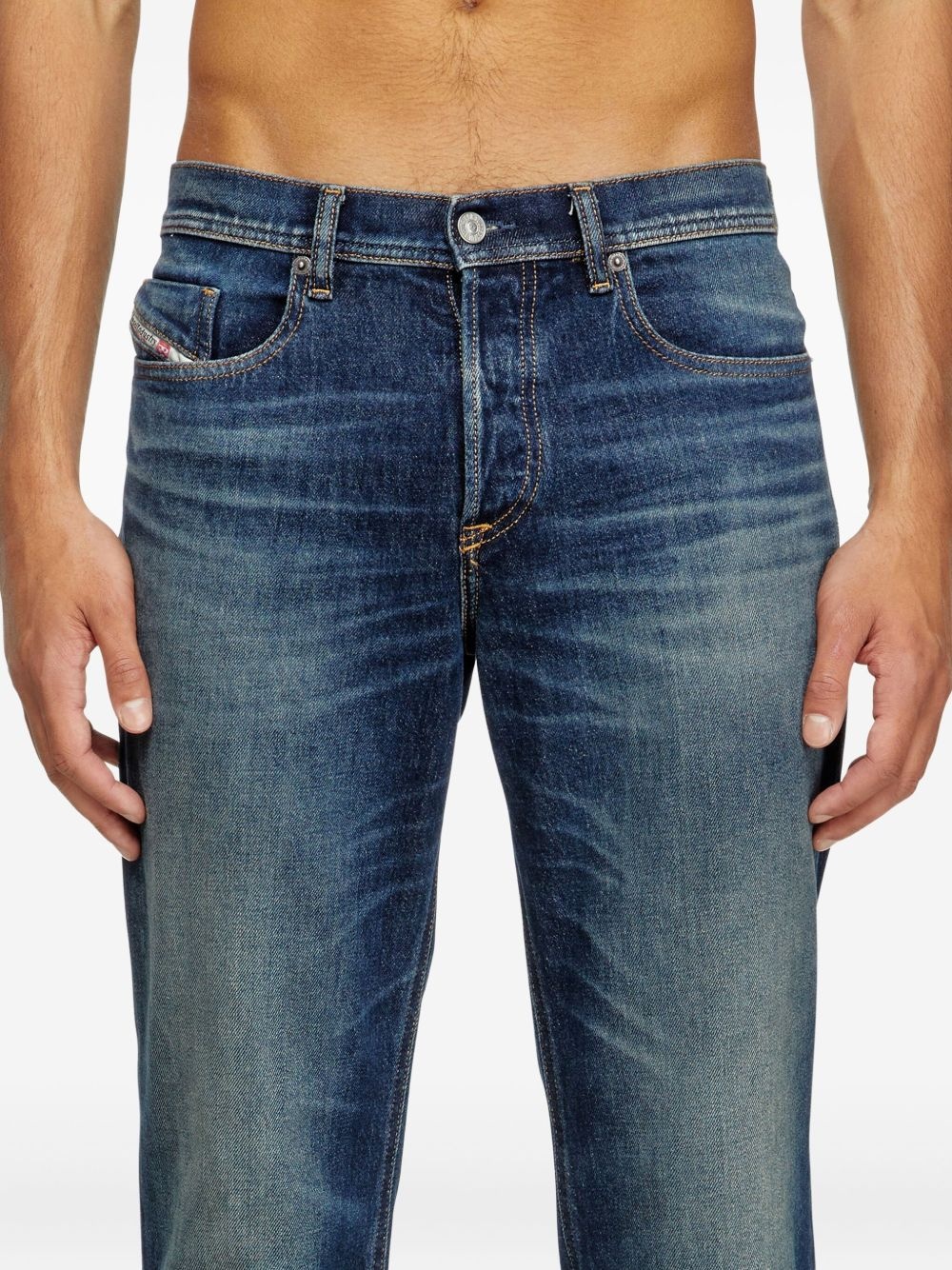 faded jeans - 7