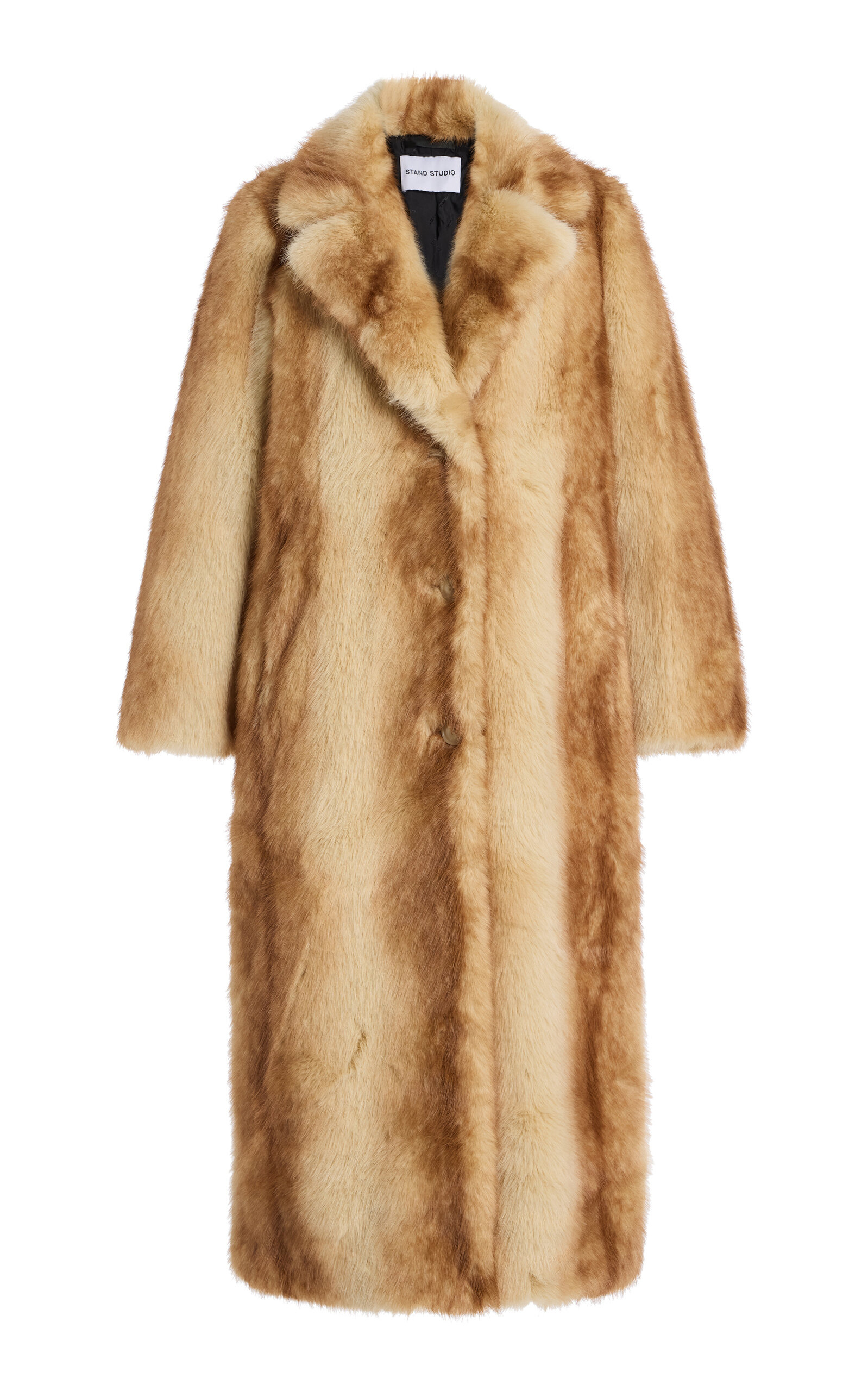 Nora Faux Fur Coat print - 1