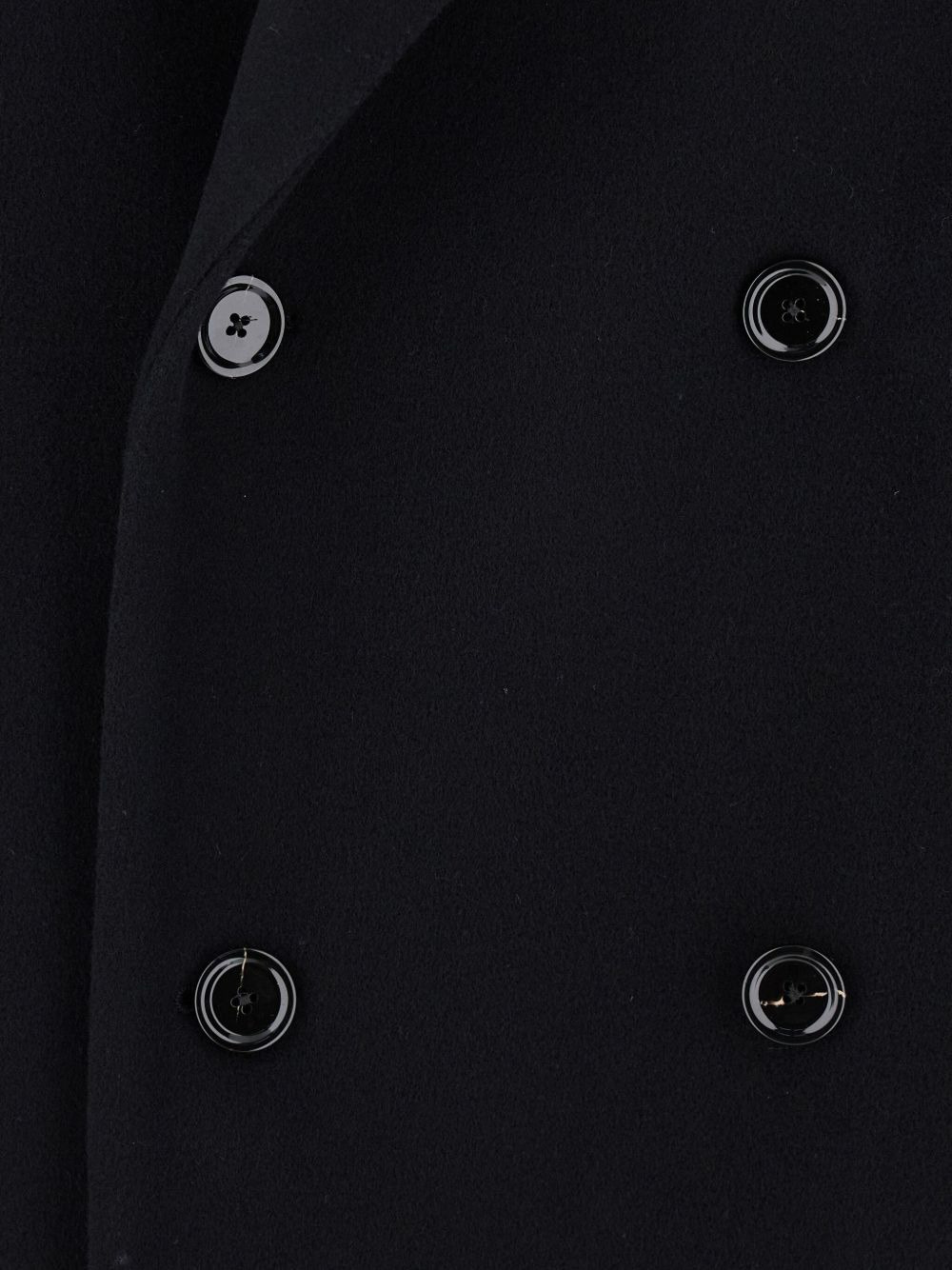 double-breasted wool coat - 3