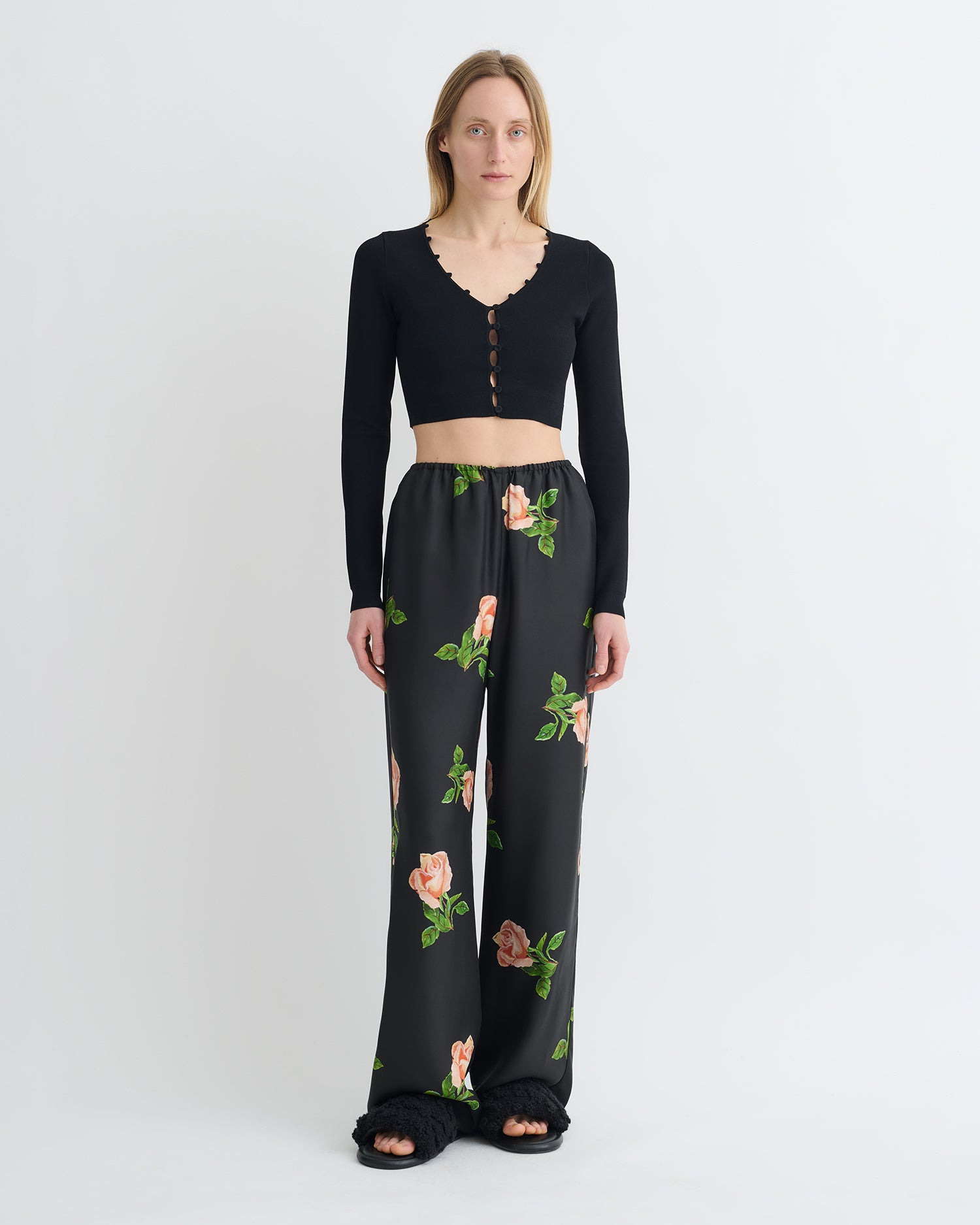 Cropped Cardigan - 2