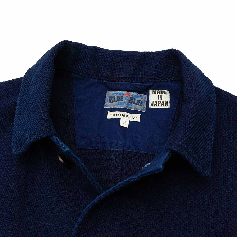 Honnai (Natural Indigo) Sashiko Coveralls -1016591 - 3