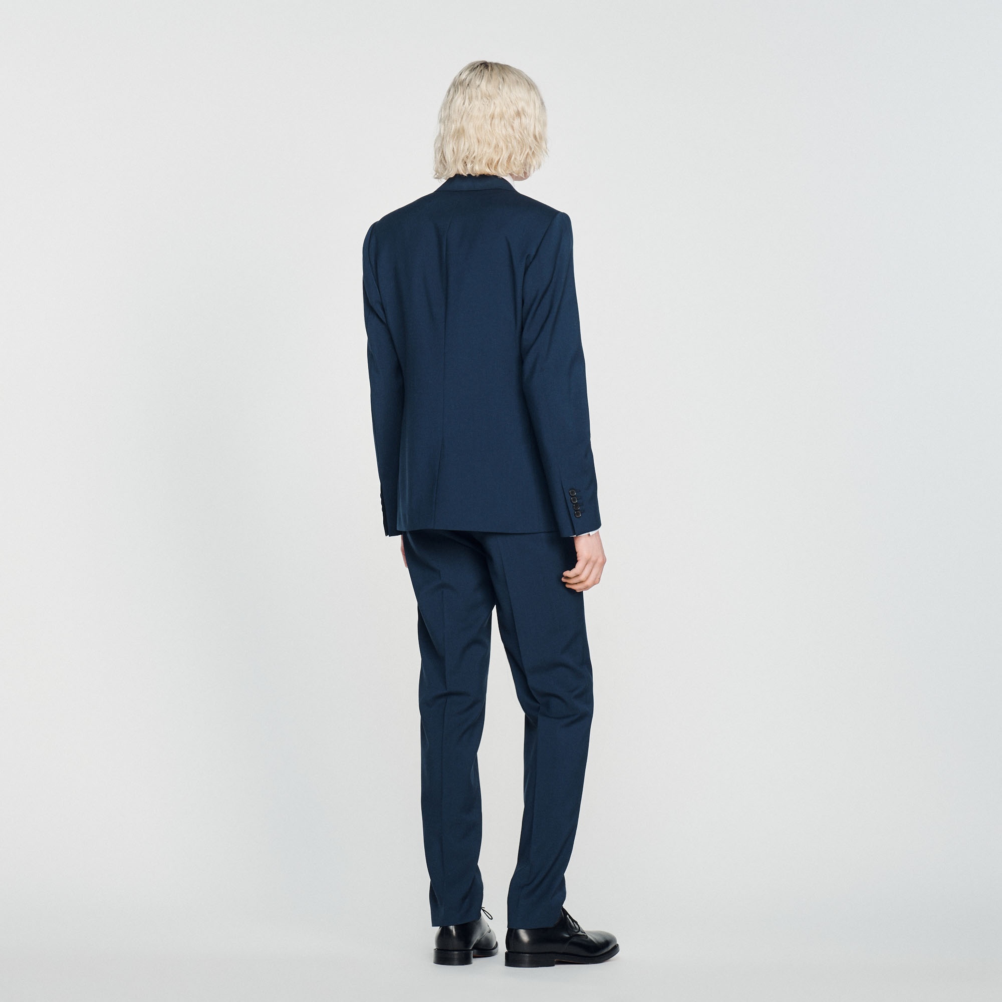 Virgin wool suit jacket - 4