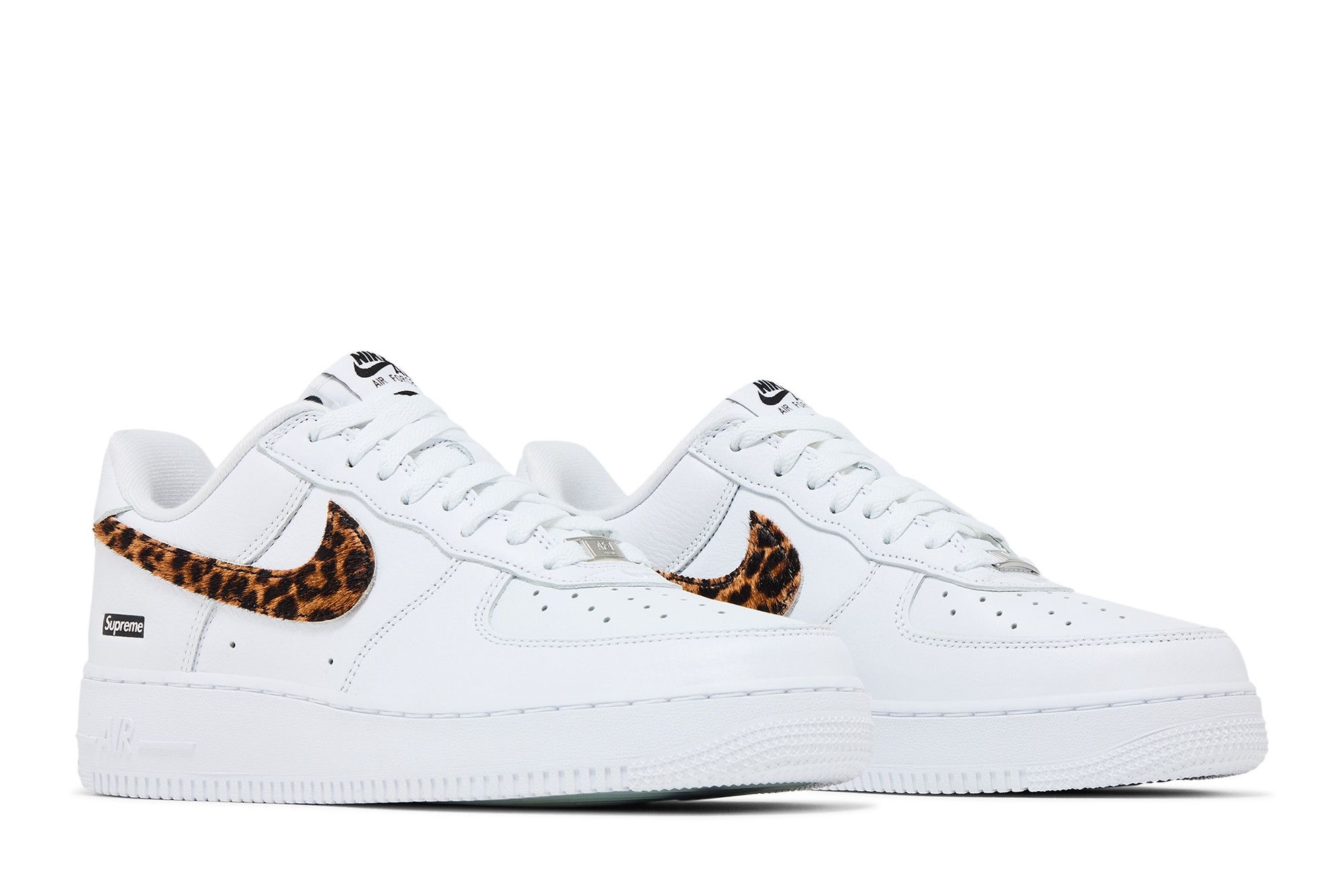 Supreme x GOODENOUGH x Air Force 1 Low 'White Cheetah Print' - 8