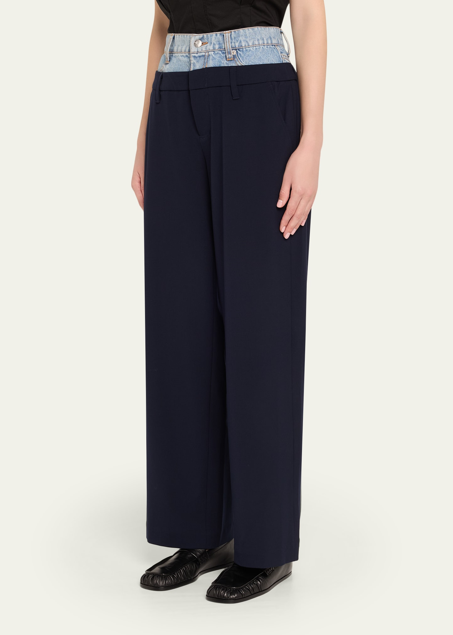 Ophelia Double Waistband Pants - 4