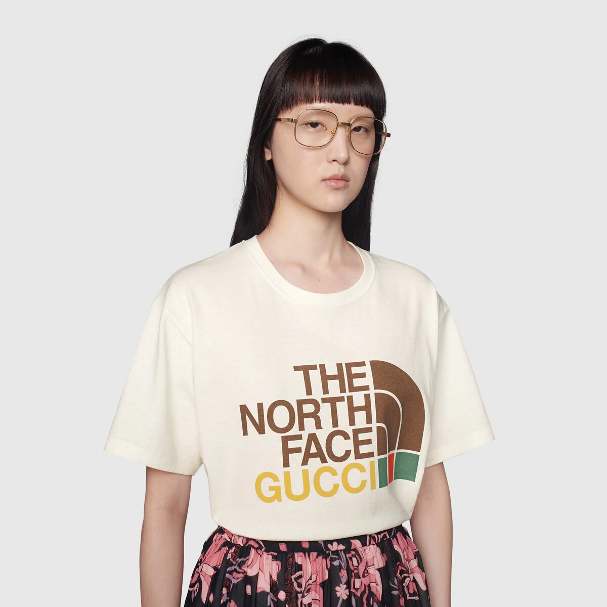 The North Face x Gucci cotton T-shirt - 5