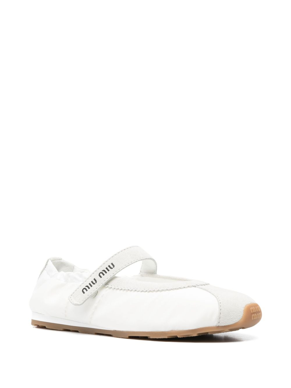Miu Miu Women Suede Leather Ballets - 4