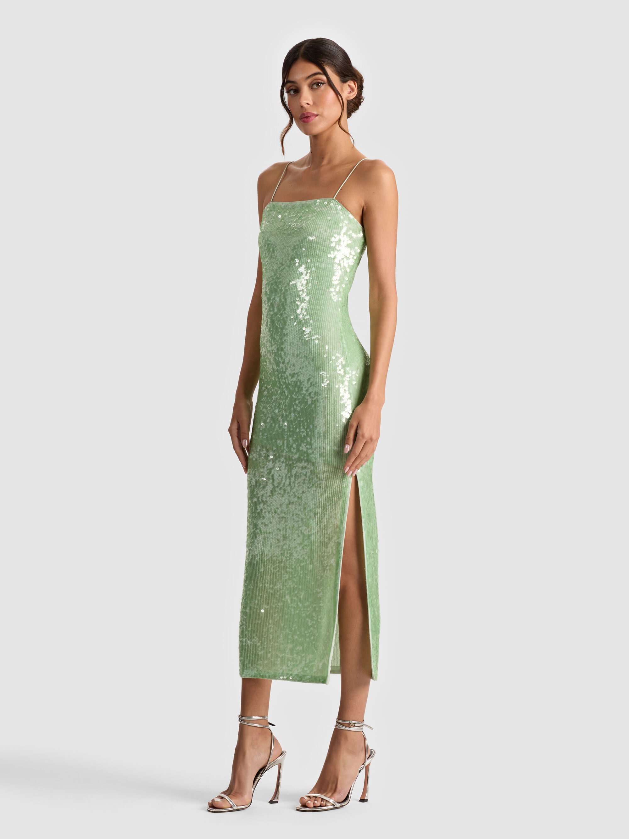 FIFI SEQUIN MIDI DRESS - 5