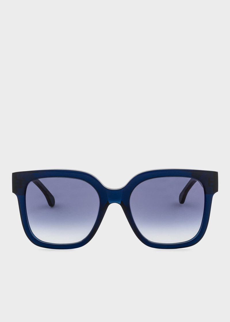 Crystal Blue 'Delta' Sunglasses 1