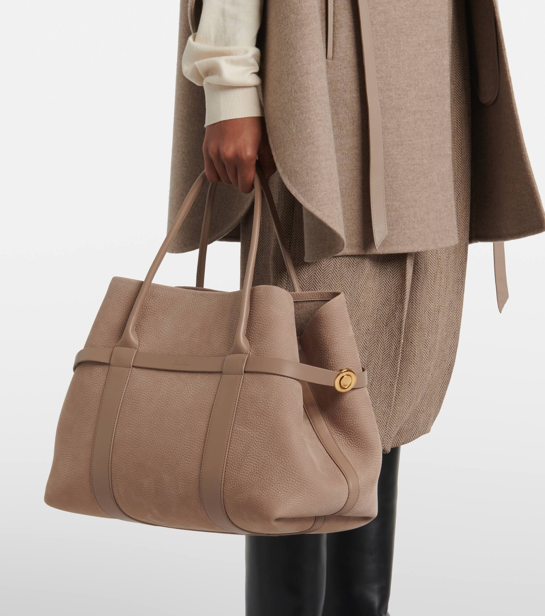 Ghiera Large leather tote bag - 2