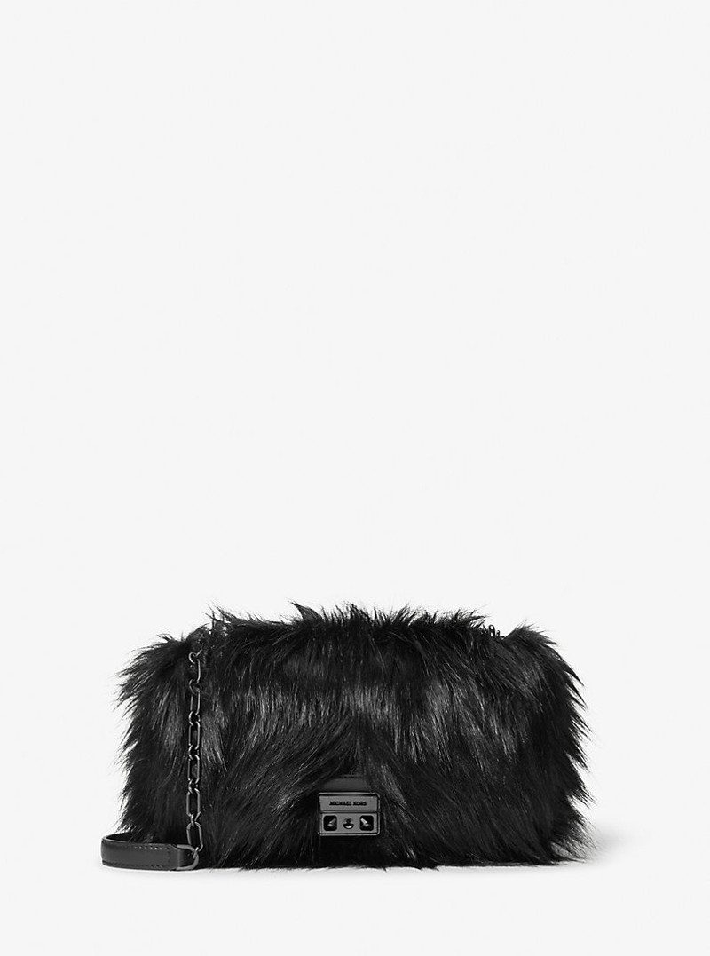 Tribeca Large Faux Fur Shoulder Bag 1