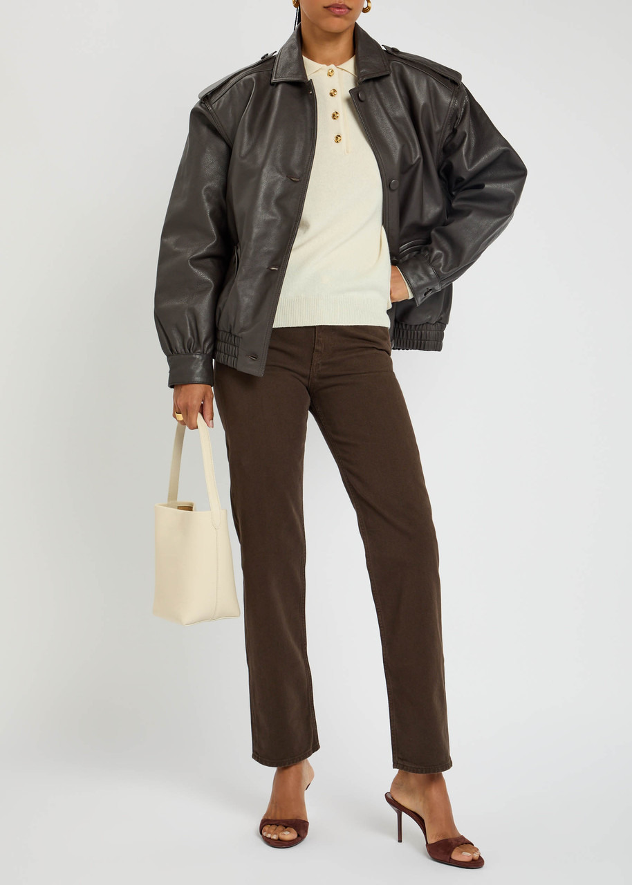 Blaze Milano Highland Wool and Cashmere-blend Polo top - 4