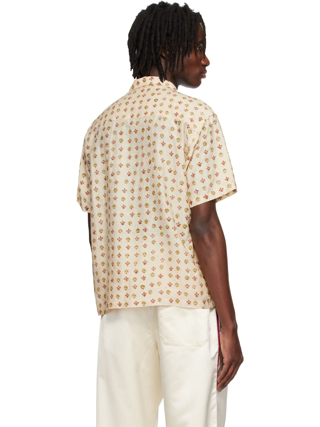 Beige Camp Shirt - 3
