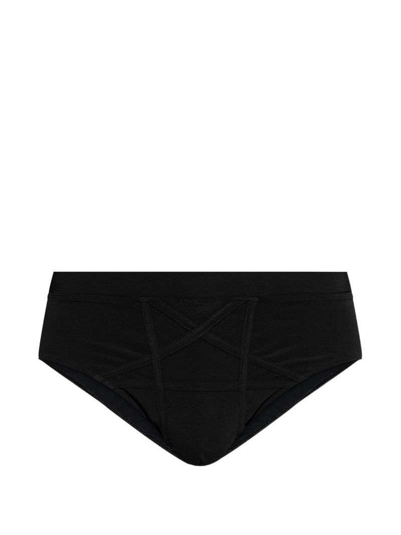 Rick Owens Pentagram Swim Trunk 1