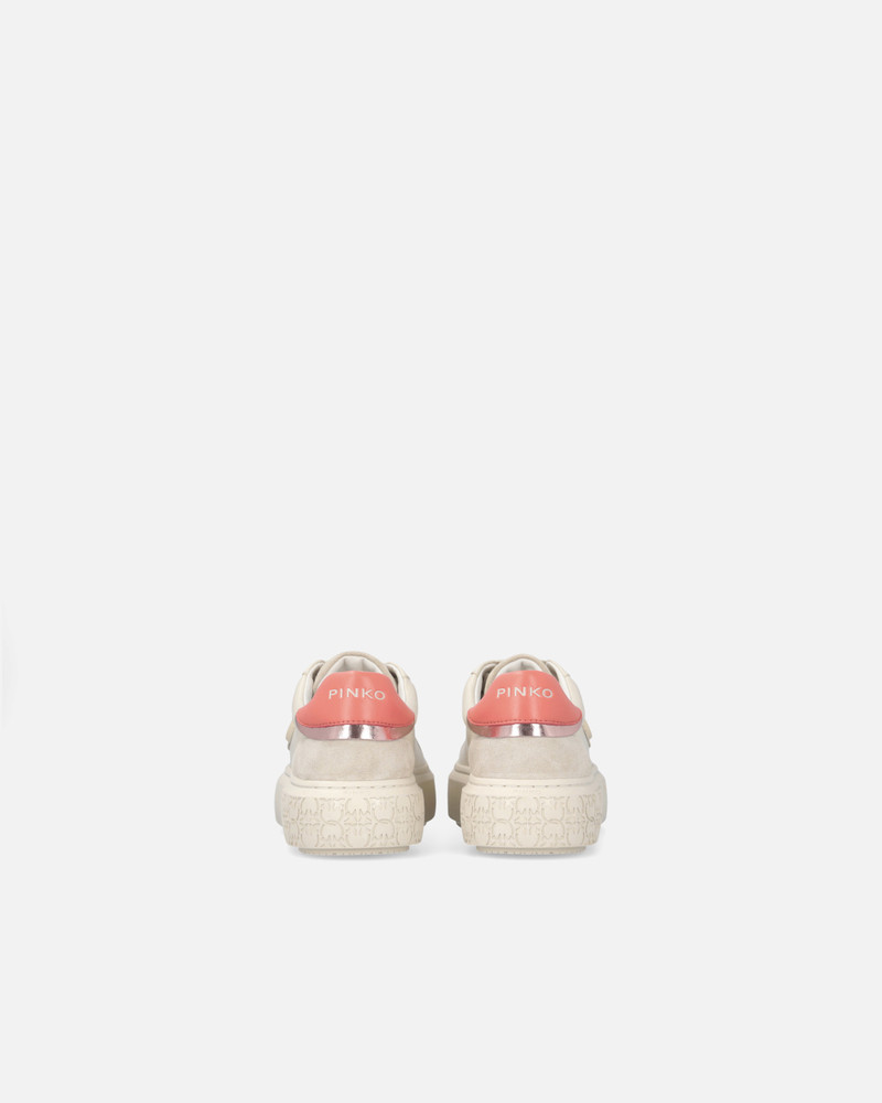 SNEAKERS WITH PLATFORM SOLE AND COLORED HEEL 8