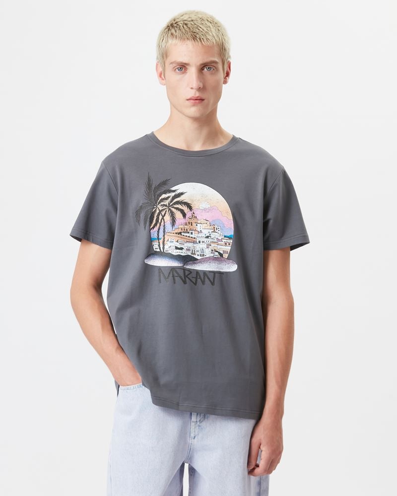 ZAFFERH PRINTED COTTON TEE-SHIRT - 4