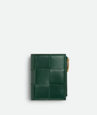 Bottega Veneta Small Cassette Bi-Fold Zip Wallet | REVERSIBLE