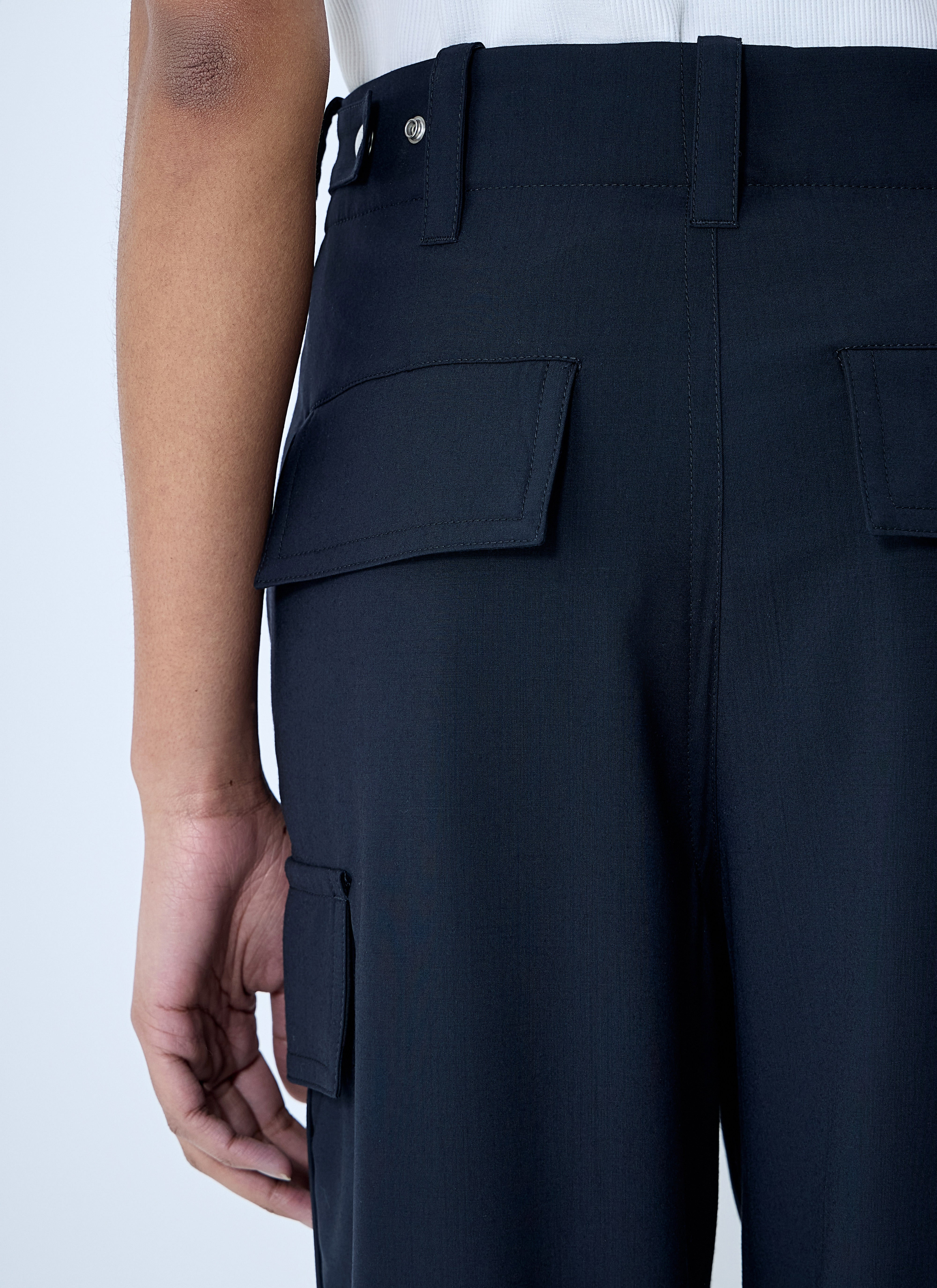 Bottega Veneta Women Fine Wool Pants - 5