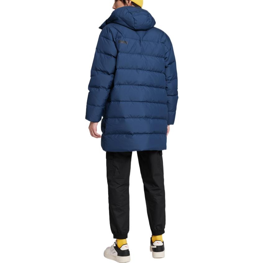 PUMA Winter Jacket Down Coat 'Navy' 672437-73 - 4