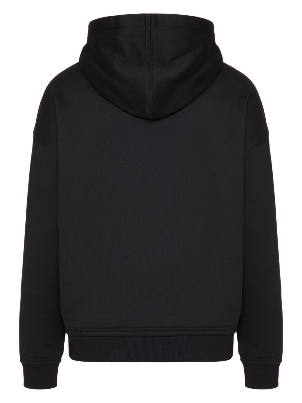 stud detail panelled hoodie - 2