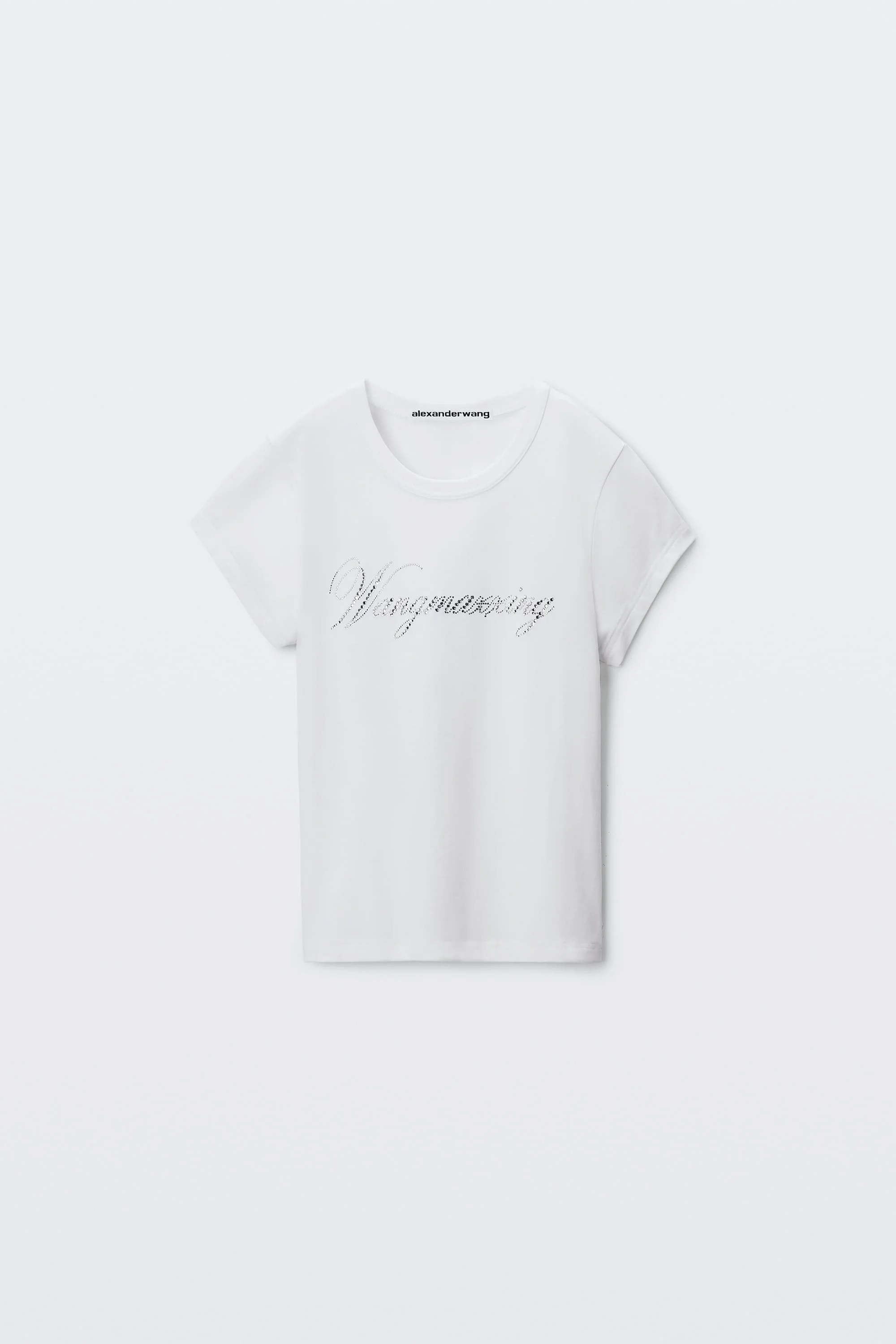 CRYSTAL GRAPHIC FITTED SHORT SLEEVE TEE - 1