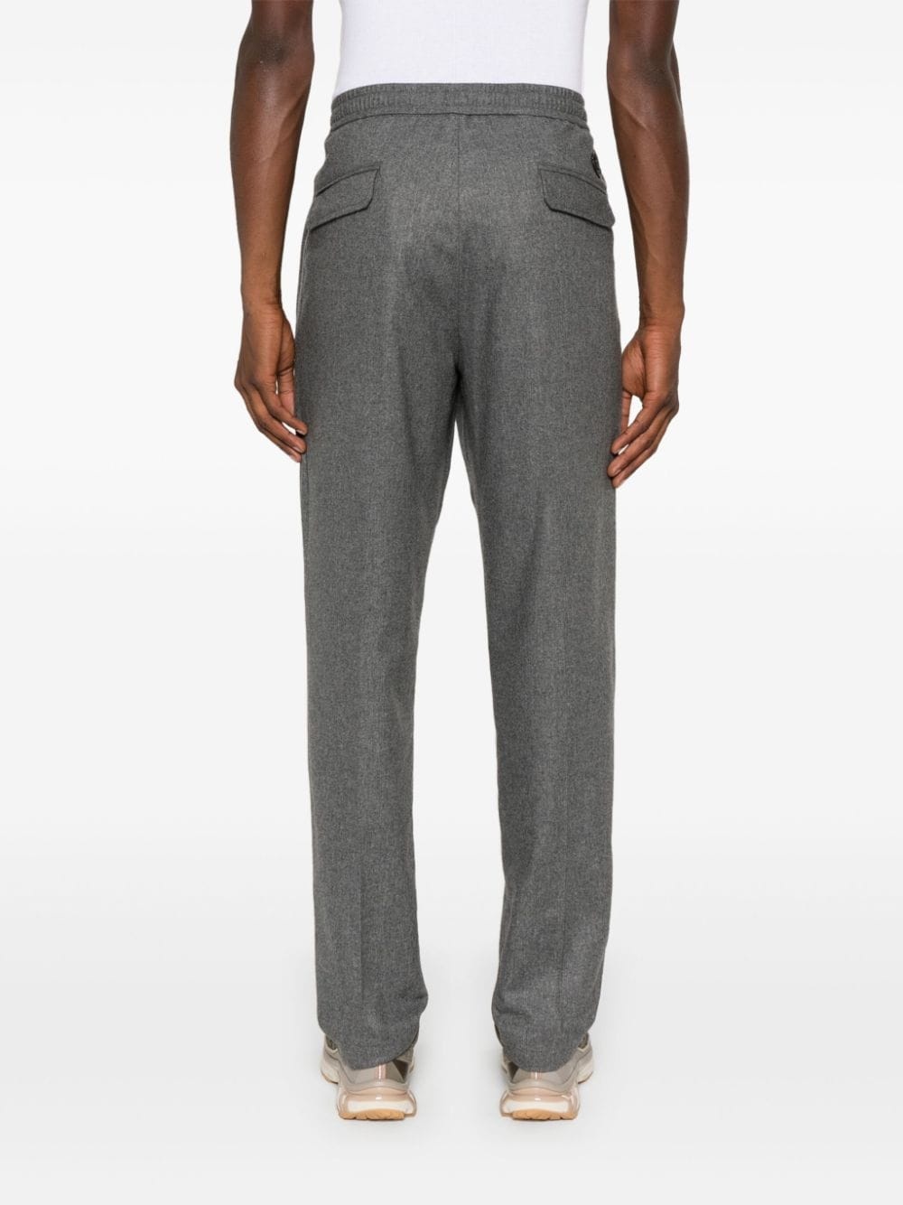 logo-appliqué track pants - 4