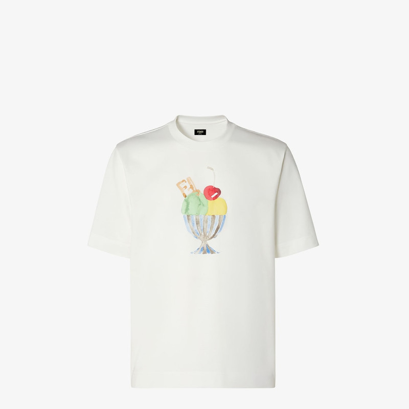 T-Shirt White cotton T-shirt 1