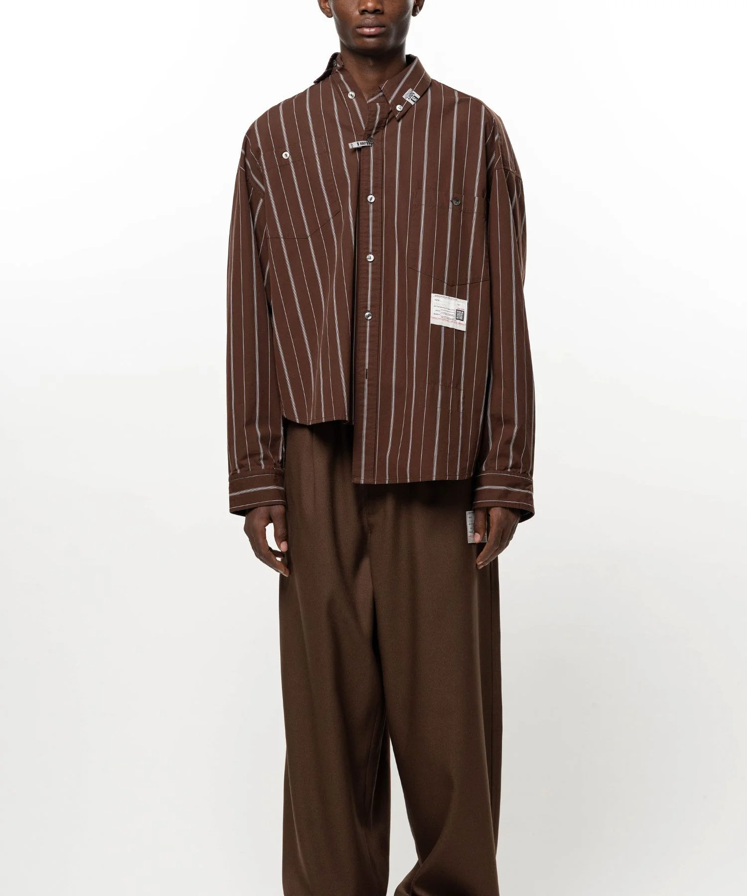 Offset Front Shirt - 1