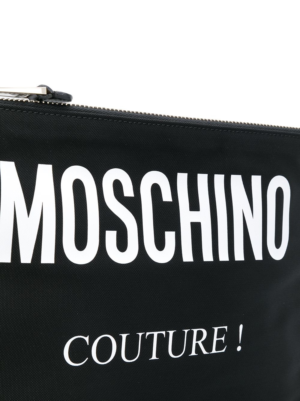 logo-print clutch bag - 4