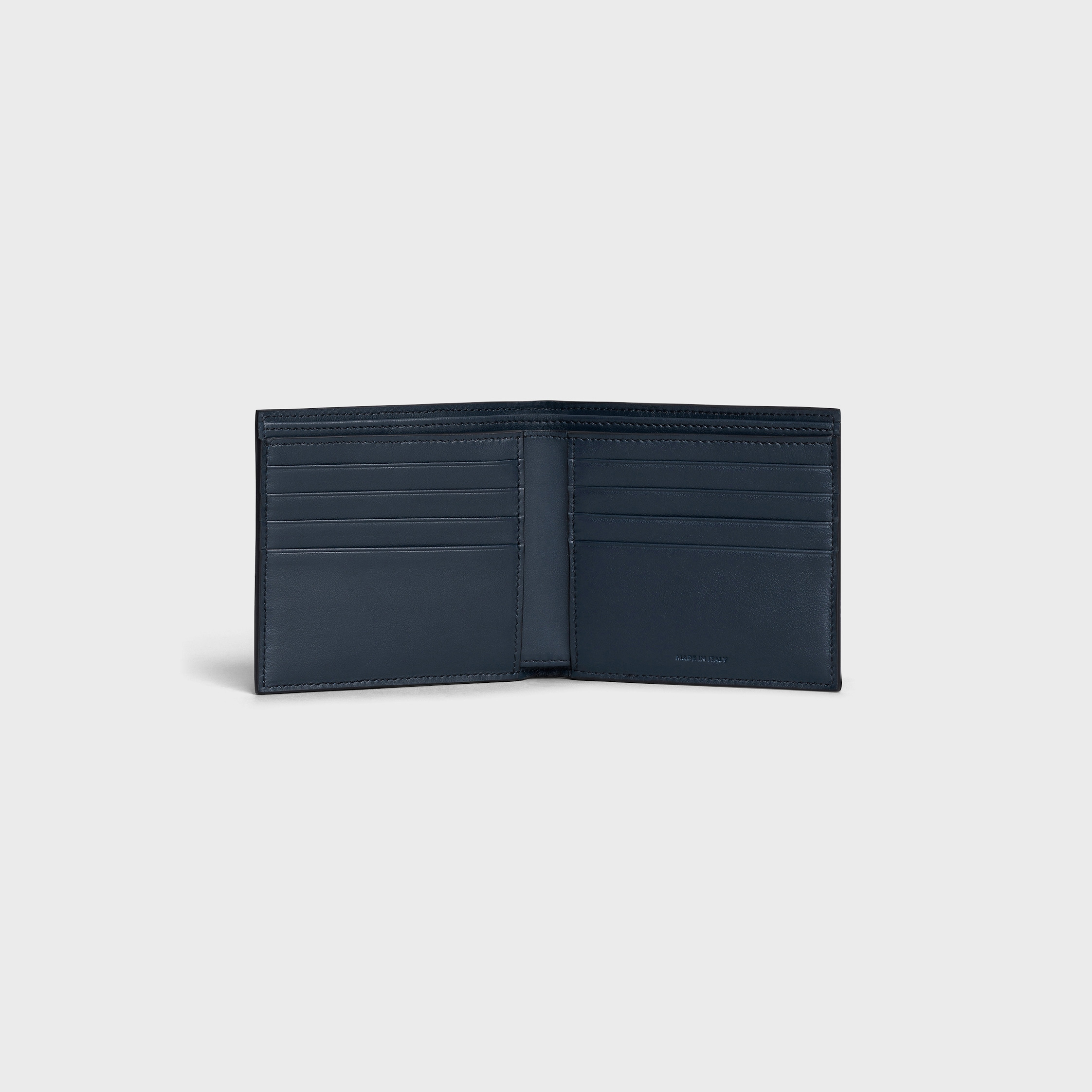Bi-fold wallet in Grained calfskin - 4