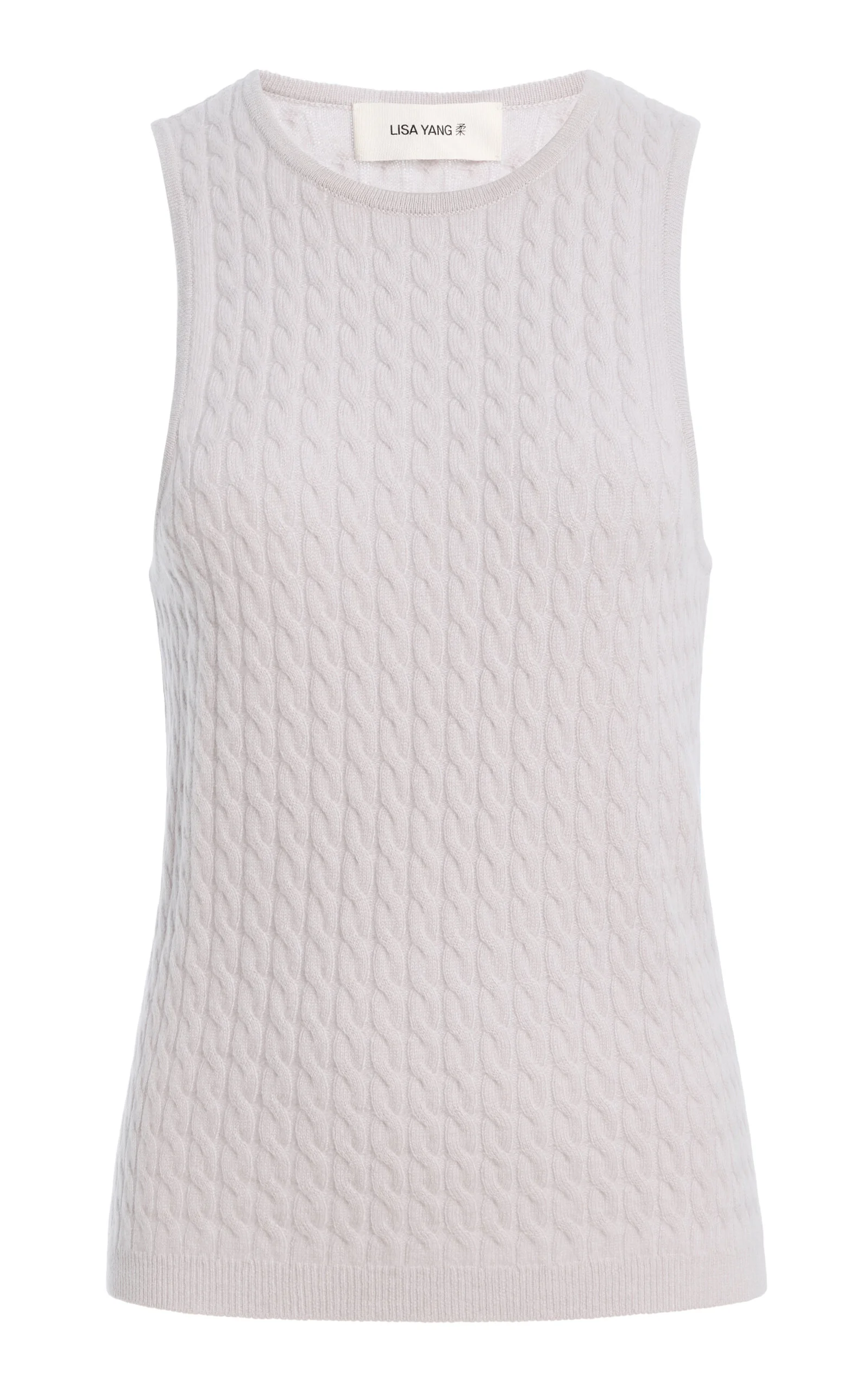 Iora Cable-Knit Cashmere Top - 1