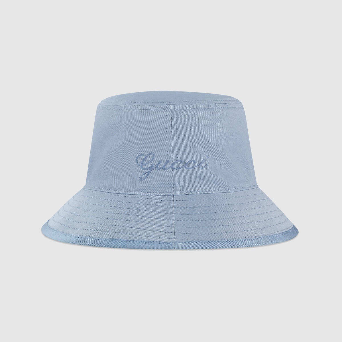 Cotton bucket hat with embroidery - 2