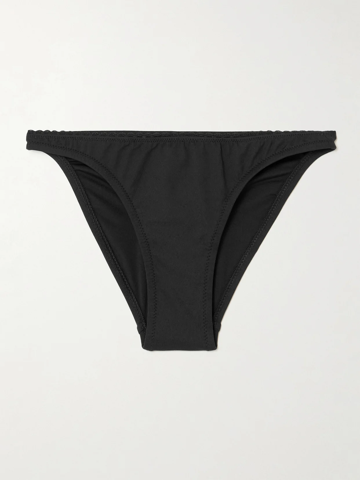 Pompano Scalloped Bikini Briefs - 1