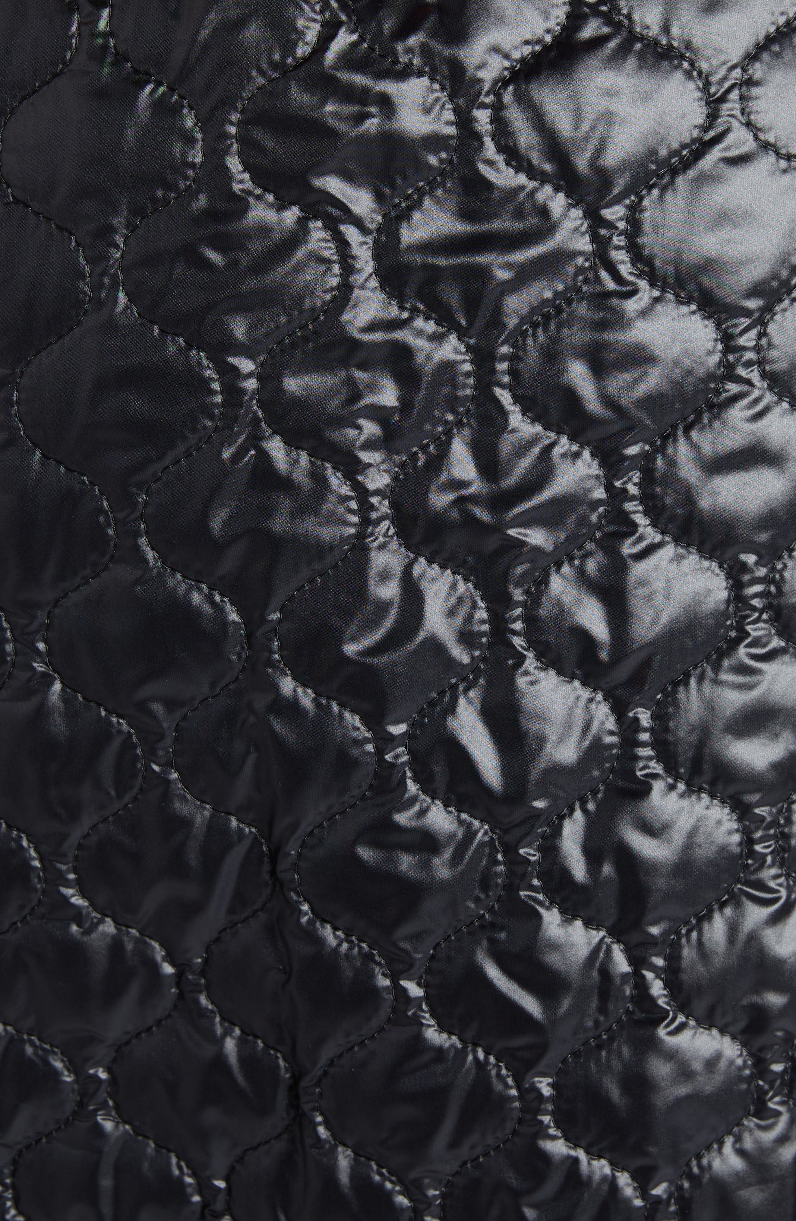 Moncler Onion Quilted Nylon Miniskirt in Black at Nordstrom - 6