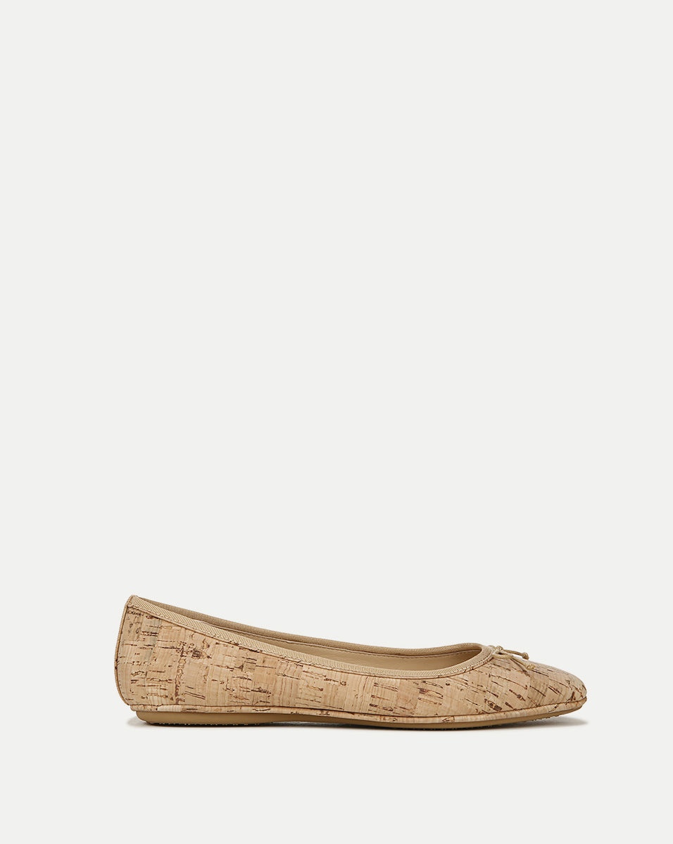 BEATRIX CORK BALLET FLAT - 1