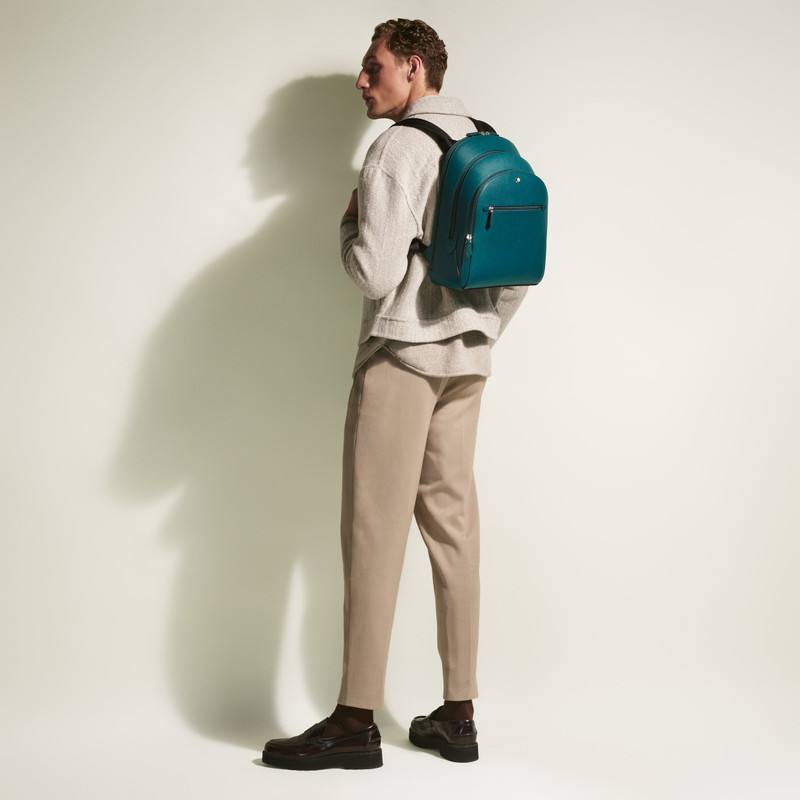 Sartorial medium backpack 3 compartments 5