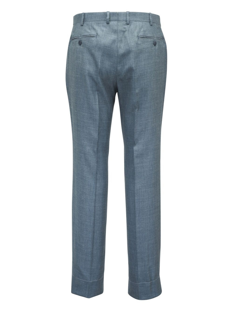 Brioni pressed-crease trousers outlook